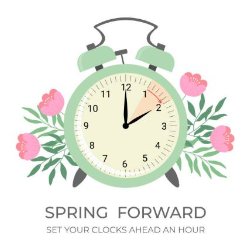 Spring Forward clipart